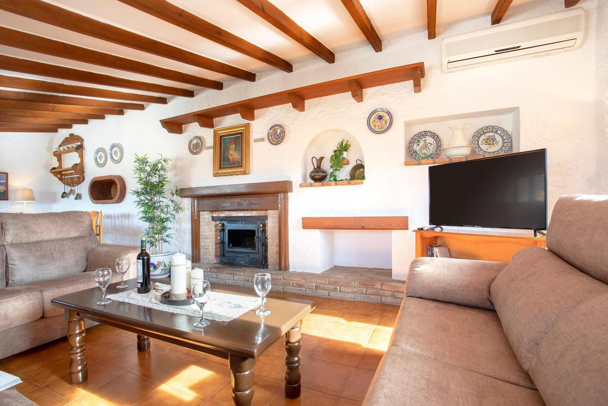 Casa Jardin Del Olivar Con Piscina Privada Alcaucín Exterior foto